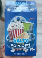 Popcorn microwave salty