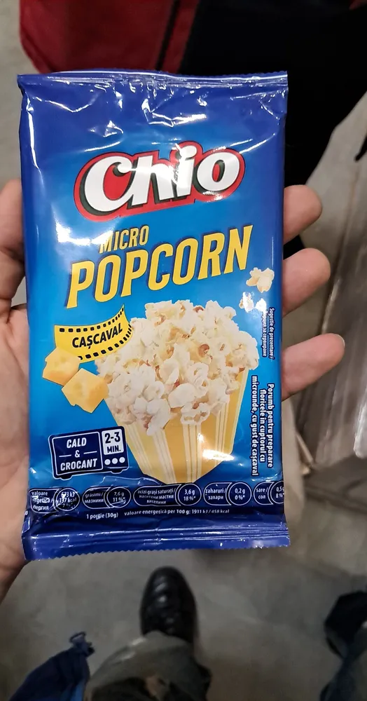 MICRO POPCORN CAŞCAVAL