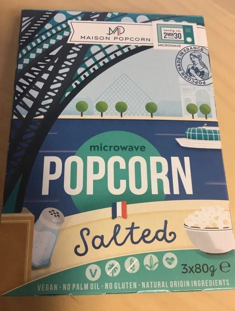 Popcorn salted
