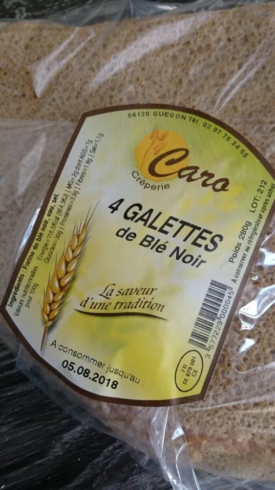 Galette de blé noir