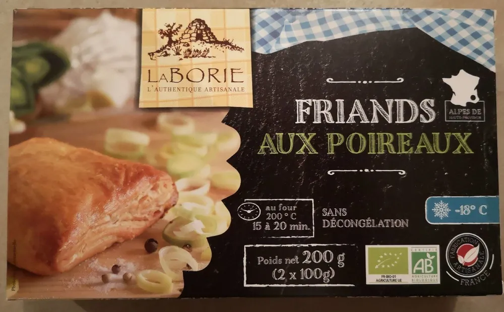 Friands aux poireaux
