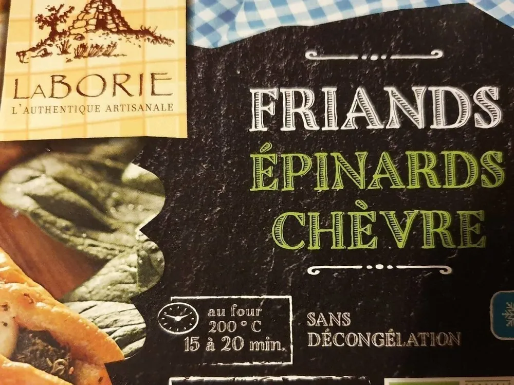 Friand épinards chèvre