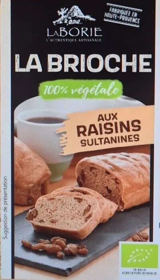 La Brioche 100% végétale