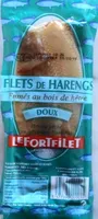 Filets de harengs, doux, fumés au bois de hêtre
