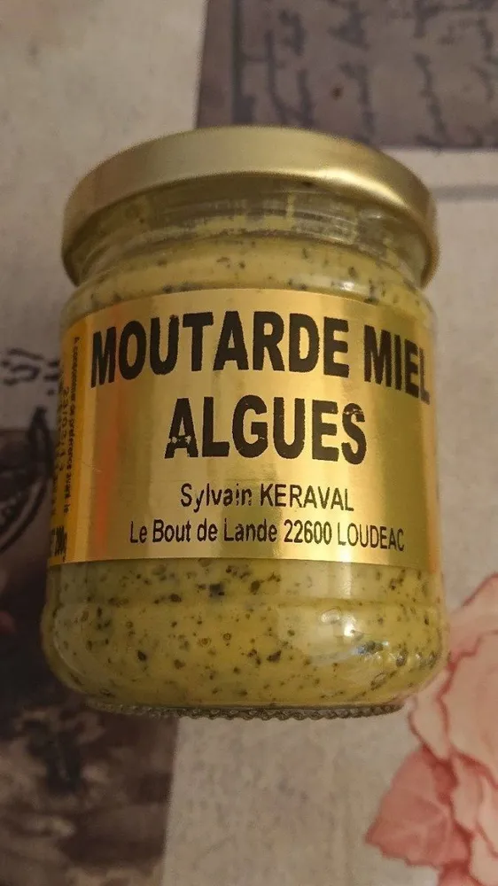 Moutarde miel algues