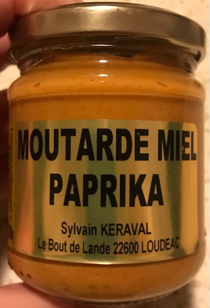 Moutarde miel paprika