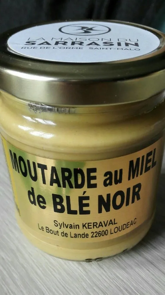 Moutarde au miel de blé noir