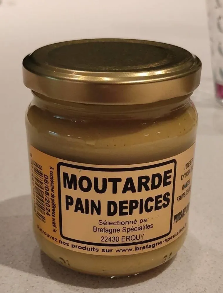Moutarde pain d'épices