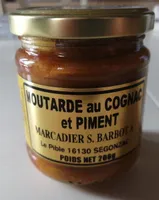Moutarde au cognac et au piment
