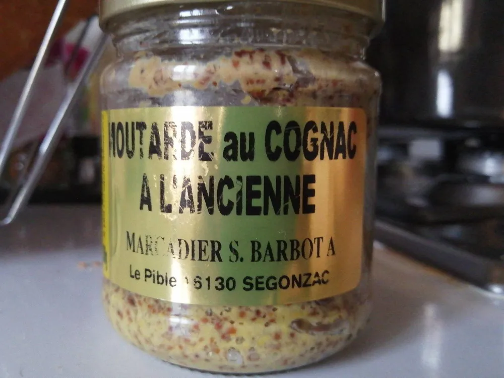 Moutarde au cognac à l'ancienne