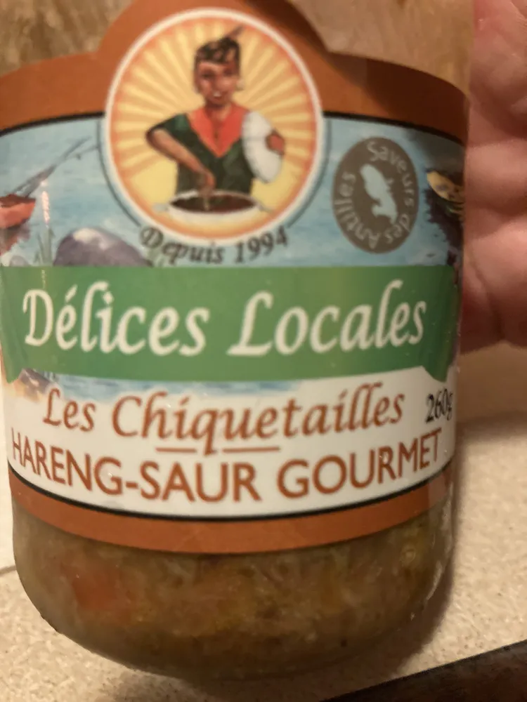 Chiquetaille de hareng-saur gourmet