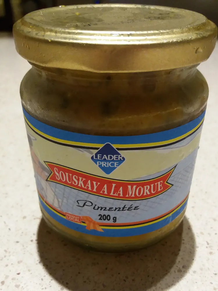 Souskay à la morue pimentée