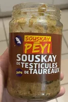 Souskay de testicules de taureaux
