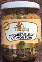Chiquetaille de saumon fumé