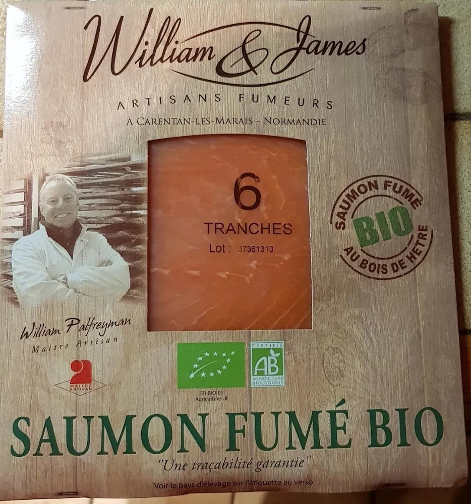 Saumon fumé bio