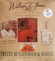 Truite au calvados