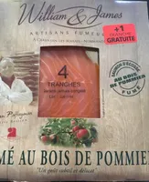 Saumon d'ecosse au bois de pommier fumé