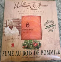 Saumon d'écosse fumé au bois de pommier