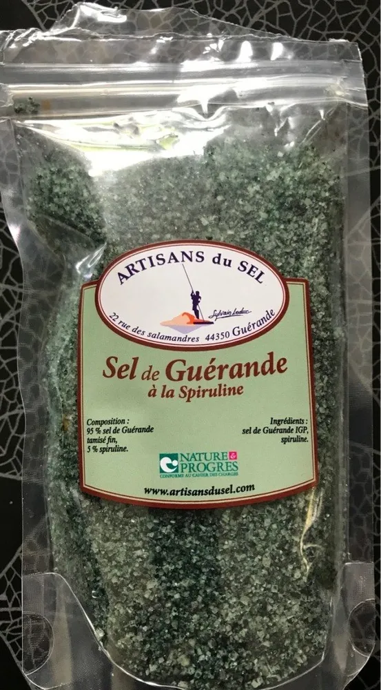 Sel de Guerande a la spiruline