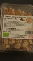 Crepes creme de noisette au chocolat bio