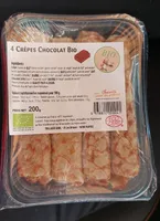 Crepes chocolat bio