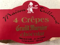 4 Crêpes Grand Marnier Chocolat