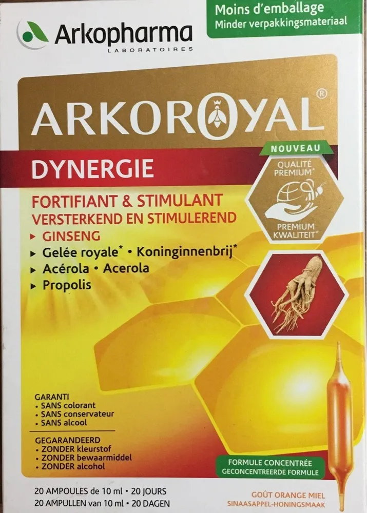 Arkopharma Défenses Naturelles Royal Dynergie Fortif Stim