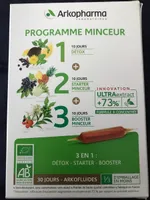 Arkopharma Programme Minceur Detox-starter-booster 30 Jours