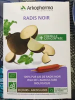 Arkopharma Radis Noir 20 Ampoules De 10ML