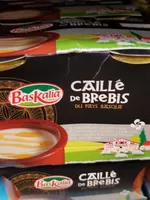 Caille de brebis au lait pasteurise BASKALIA