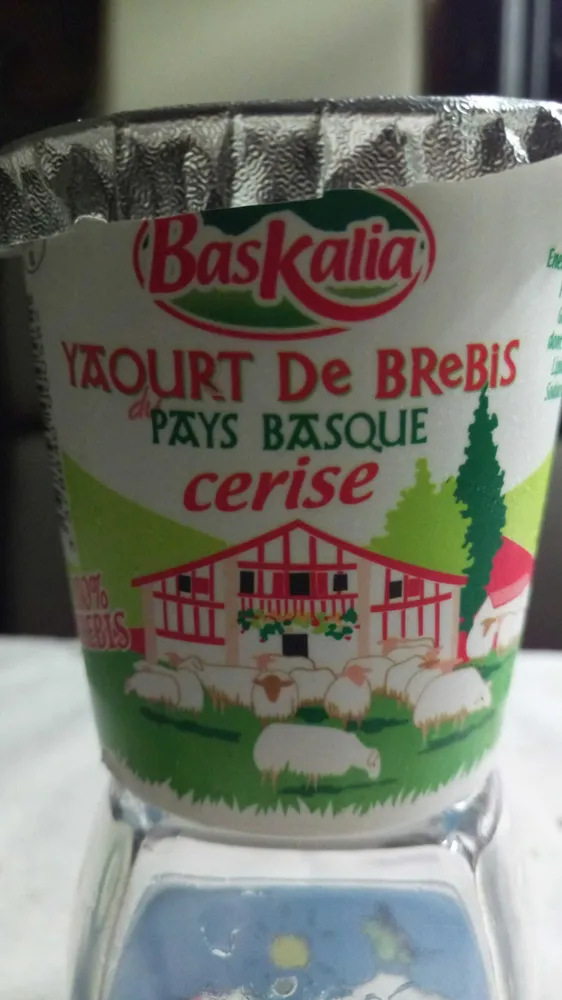 Yaourt de Brebis Cerise