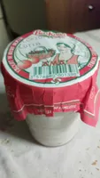 Yaourt de brebis brassé à la confiture de cerises noires