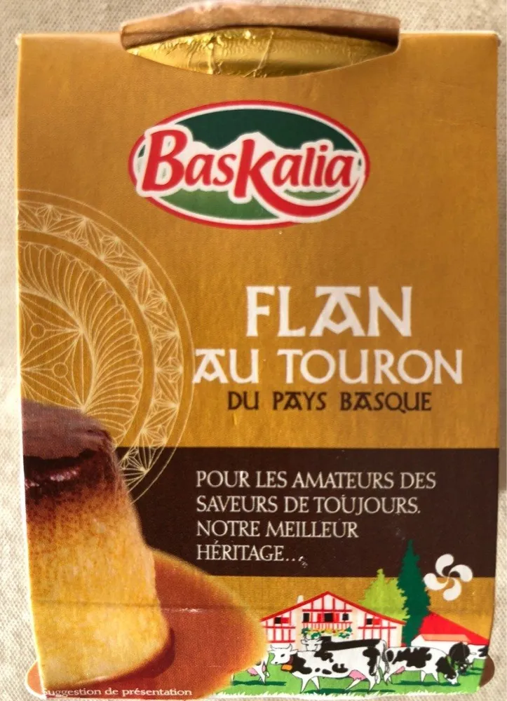 Flan au touron