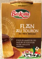 Flan au touron