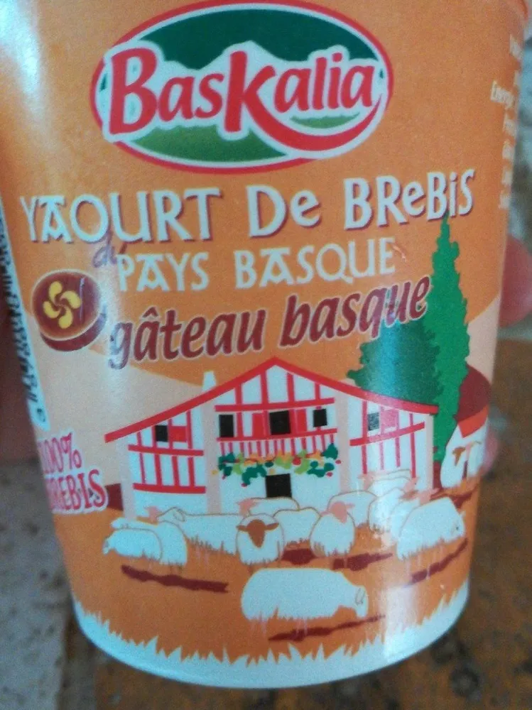 Yaourt de Brebis gâteau basque