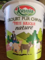 Yaourt de chèvre du pays basque