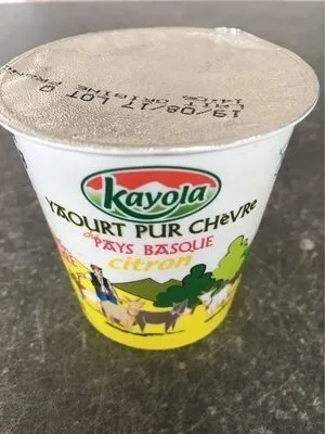 Yaourt pur chèvre vanille