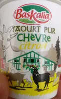 Yaourt pur chèvre citron