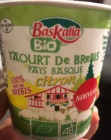 Yaourt brebis citron