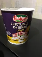 Onctueux de brebriscitron