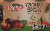 Yaourt creme de marron