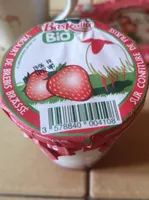 Yaourt brebis bio fraises