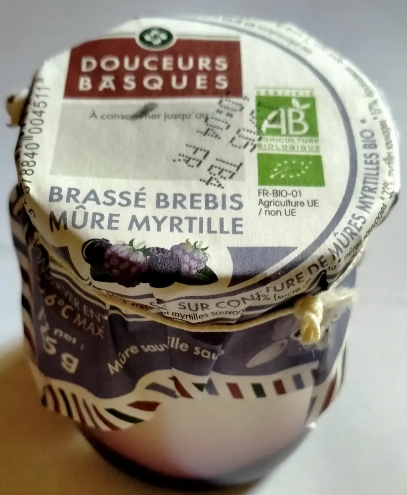 Brassé Brebis Mûre Myrtille