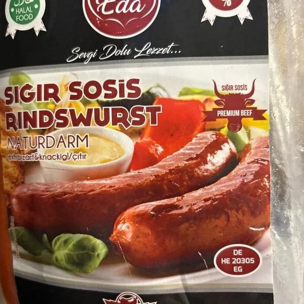 Rindswurst Eda