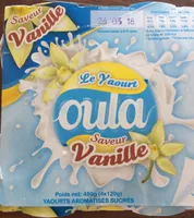 Yaourt Oula Vanille