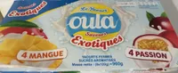 Yaourt oula saveur exotique