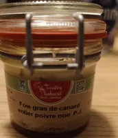 Foie gras de canard entier poivre noir PJ