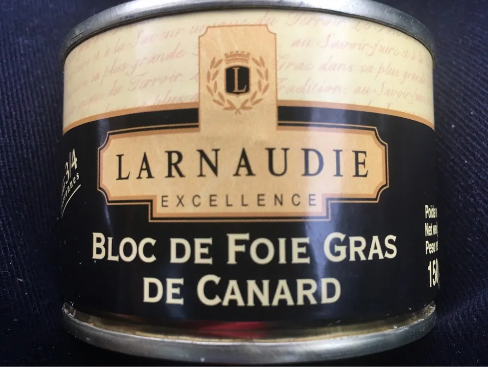 Bloc de foie gras de canard