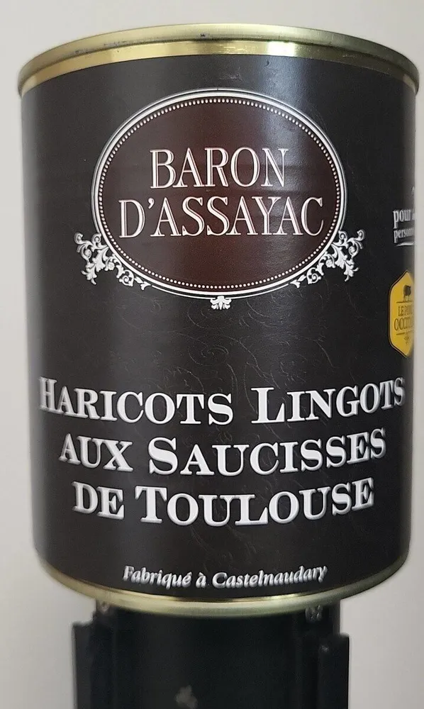 Haricots Lingots Aux Saucisses De Toulouse
