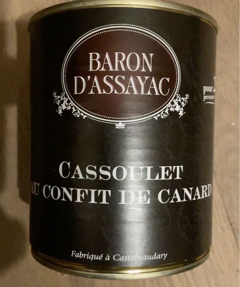 Cassoulet au confit de canard